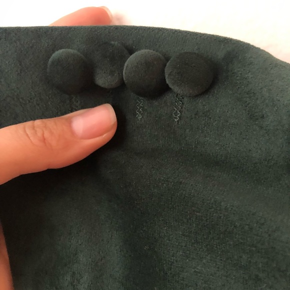 Moss London Skinny Fit Velvet Dress Blazer - Picture 8 of 8